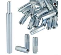 Lot de 30 ancrages avec outil de réglage, kit de boulons d'expansion pour béton en acier inoxydable 304, fixations robustes pour brique et pierre