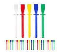 Lot de 30 applicateurs de colle en plastique PP de 11 cm de couleur vive pour enfants - Spatule pour enfants - Pour enfants