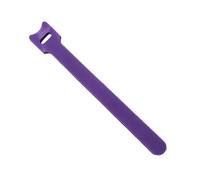 Lot de 30 attaches de câble détachables en nylon et nylon - Sangles de fermeture éclair amovibles de type T - Fermeture éclair - Violet - 100 pièces - 120 mm