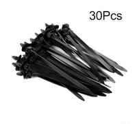 Lot de 30 attaches de câble en nylon pour câblage de voiture et solutions d'organisation domestique