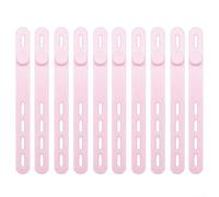 Lot de 30 attaches de câble en silicone avec boucle de verrouillage, enroulement de cordon réglable pour gérer efficacement l'électronique et les articles ménagers