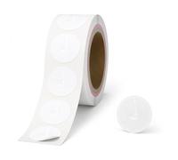 Lot de 30 autocollants NFC NTAG216, étiquettes NFC rondes programmables et jetons NFC avec mémoire de 888 octets, étiquettes NFC PET pour domotique intelligente, cartes de visite numériques, partage