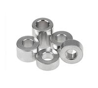 Lot de 30 bagues en aluminium, joint de support épais sans filetage. 2,6 mm (d) x 5 mm (d) x 2,5 mm (longueur) - Convient pour les vis M2.5.