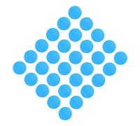 Lot de 30 Balles de en Mousse EVA Souple pour Entraînement Intérieur et Extérieur, Balles de en éponge Non Toxiques pour L'entraînement, de Souples de 21,5 Mm pour Adultes, Enfants, Hommes