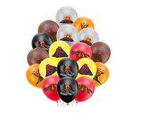 Lot de 30 ballons volcan pour décorations d'anniversaire de lave - Accessoires de fête hawaïenne - Dinosaure scientifique Luau