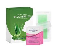 Lot de 30 bandes de cire pour le visage | Épilateur brésilien pour épilation à la cire à la maison, solution épilaire pour homme et femme, bras, poitrine, dos, aisselles