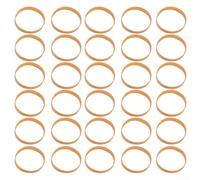 Lot de 30 bandes de retenue de frein de ski en caoutchouc pour fixations de snowboard aidant à garder les bras de frein hors de portée pendant le réglage