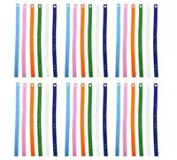 Lot de 30 bandes élastiques de rangement pour draps, couettes, serviettes, attaches multi-usages pour économiser de l'espace