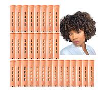 Lot de 30 bigoudis pour permanente, longs et courts, pour cheveux naturels