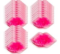 Lot de 30 blocs de glace en forme de lèvres, gel pour remplissage des lèvres après soin, coussinets réutilisables en forme de lèvres, soulagement de la douleur et relaxation des yeux, soin des lèvres
