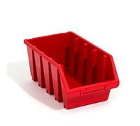 Lot de 30 boites de rangement bacs a bec en rouge ERGO-Box taille 4