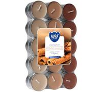 Lot de 30 bougies parfumées cannelle