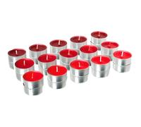 Lot de 30 Bougies Parfumées ""Nina"" 3,7cm Fruits Rouge