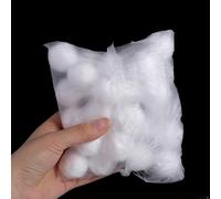 Lot de 30 boules en polystyrène blanches pour loisirs créatifs, décoration de Noël, modélisation, arts et travaux manuels (3 cm-30 pièces)