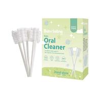 Lot de 30 brosses à dents pour bébé - Brosse à dents à poils doux - Brosse à dents pour nouveau-né - Brosse à dents en gaze pour nouveau-né - Soin buccal et nettoyage pour bébé de 0 à 3 ans