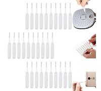 Lot de 30 brosses de nettoyage pour pommeau de douche, brosse de nettoyage anti-obstruction pour pommeau de douche, brosse de nettoyage multifonction pour pommeau de douche
