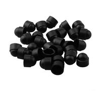 Lot de 30 cache-écrous hexagonaux en nylon - Capuchons de protection en plastique pour éviter la rouille - Pour vis hexagonales de 5 x 8 mm, 6 x 10 mm, 8 x 13 mm (8 x 13 mm)