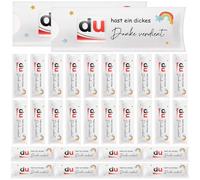 Lot de 30 cadeaux de remerciement pour collègues du Hast Ein Dickes Danke Verdient, étui en feutre emballage cadeau compatible avec Duplo, petit cadeau d'adieu, sans chocolat