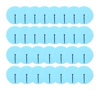 Lot de 30 capots de sécurité essentiels pour hameçons triples - Idéal pour des expériences de pêche organisées (bleu)