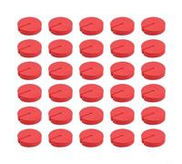 Lot de 30 capots de sécurité essentiels pour hameçons triples, parfaits pour des expériences de pêche organisées (rouge)