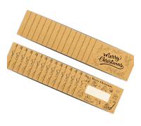 Lot de 30 cartes cadeaux à gratter faites à la main pour Noël, anniversaire, mariage, ticket d'œuvre d'art unique