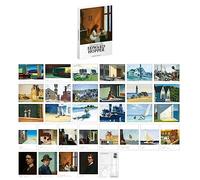 Lot de 30 cartes postales vierges peintes à l'huile Edward Hopper Sargent - Style vintage européen classique