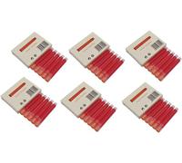 Lot de 30 cartouches d'encre pour stylo plume,taille standard Orange.