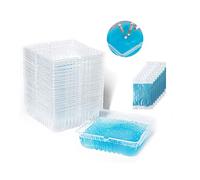 Lot de 30 cendriers jetables avec baume absorbant les cendres, cendriers jetables avec sable, petit porte-cendres portable pour éteindre rapidement les cigarettes, réduire la croissance des cendres