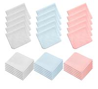 Lot de 30 Chiffons de Nettoyage en Microfibre de Qualité Optique 15 x 18 cm pour Nettoyage Verres Lunettes écrans ordinateurs