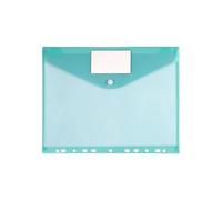 Lot de 30 classeurs A4, organiseurs, 11 trous, pochettes extensibles, perforées Pour Une Utilisation Au Bureau Et À L'école(Green)