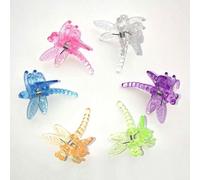 Lot de 30 clips de fixation en plastique pour plantes de jardin, orchidées et plantes à fleurs, clips légers conçus pour une croissance stable des plantes (30 libellule)