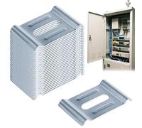 Lot de 30 clips de fixation pour conduits de câbles électriques pour plafond, clôtures, intérieur, extérieur, maison, bureau, garage et secteur de la construction G