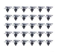Lot de 30 clips de moulage d'arceau de roue, fixations en plastique gris, pour BMW Mini Cooper R50 R52 R55 R56, OE 0713275782, pièces de réparation extérieures faciles à installer