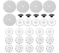 Lot de 30 Clips de Protection Thermique Voiture, Attaches Universelles avec Rondelles d'Étanchéité pour Bouclier Chaleur Réparation