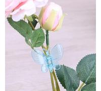 Lot de 30 clips en plastique pour fixer les plantes et les vignes, solution de soutien pour une croissance saine et une productivité (30 papillons)