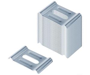 Lot de 30 clips pour plateau de panier de 4 mm et 6 mm en acier au carbone avec fente de 31,5 x 8,5 mm pour boulons 5/16