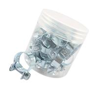 Lot de 30 colliers de serrage de plusieurs tailles pour systèmes de transfert de liquide de 2,4 cm et 1,5 cm en acier inoxydable antirouille