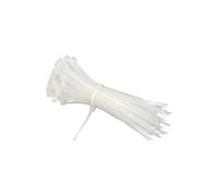 Lot de 30 colliers de serrage en nylon de 4,8 x 350 mm vierges, parfaits pour le maintien et l'organisation de projets d'électronique et de bricolage.