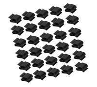 Lot de 30 colliers de serrage photovoltaïques multifonctions pour cadre de remorque d'extérieur Gestion des fils 25 x 16 mm