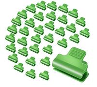 Lot de 30 colliers de serrage pour serre, clips pour plantes, filet de protection, tunnel, filet d'ombrage, pince de film de serre pour support d'extension de plantes (16 mm)