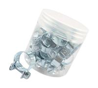 Lot de 30 colliers de serrage pratiques - Design résistant à la rouille - Pour systèmes de transfert de liquides industriels - Utilisation quotidienne de carburants - Clip de rechange Edelesses