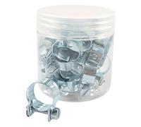 Lot de 30 colliers de serrage pratiques - Design résistant à la rouille - Pour systèmes de transfert de liquides industriels - Utilisation quotidienne de carburants - Clip de rechange Edelesses