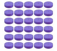 Lot de 30 colliers en mousse de clonage réutilisables pour montage de pot en filet pour le clonage de plantes à faire soi-même et les configurations de croissance précoce (violet)