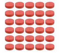 Lot de 30 colliers en mousse de clonage réutilisables pour montage de pot en filet pour le clonage de plantes à faire soi-même et les configurations de croissance précoce (rouge)