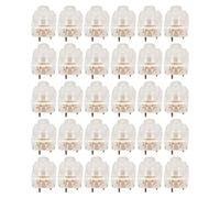 Lot de 30 commutateurs de clavier mécaniques, rétro-éclairage étanche, compatibles Cherry MX, en plastique tactile haute stabilité pour claviers de jeu silencieux (Changement de paragraphe)