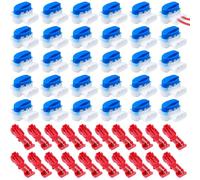 Lot de 30 connecteurs de câble étanches à 3 broches pour robot tondeuse, 314 bornes de connexion, 20 bornes de câble, connecteurs de câble pour robot tondeuse Gardena