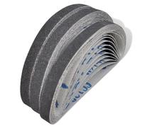 Lot de 30 courroies abrasives pour ponceuse à bande pneumatique