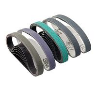 Lot de 30 courroies d'affûtage de couteaux 1,27 x 30,5 cm pour aiguiseur de couteaux et outils (WSKTS & WSKTS-KT/MK.1 et MK.2), 120/240/600/1000/2500 Corse/moyen/fin