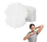 Lot de 30 coussinets anti-transpirants jetables anti-transpirants anti-odeurs pour les aisselles, lutte contre l'hyperhidrose, pour homme et femme (blanc)