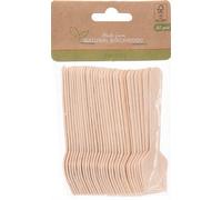 Lot de 30 Cuillères en Bois de Bouleau